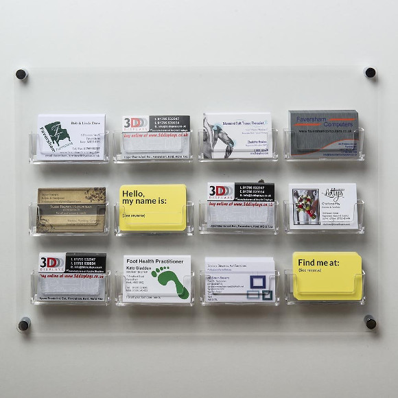 Sponsors Business Card Holder
