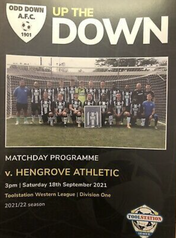 Match Day Programme - Double