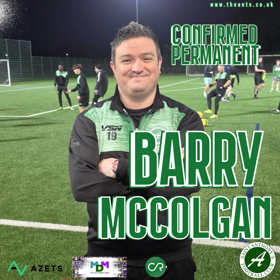 Barry McColgan - Manager