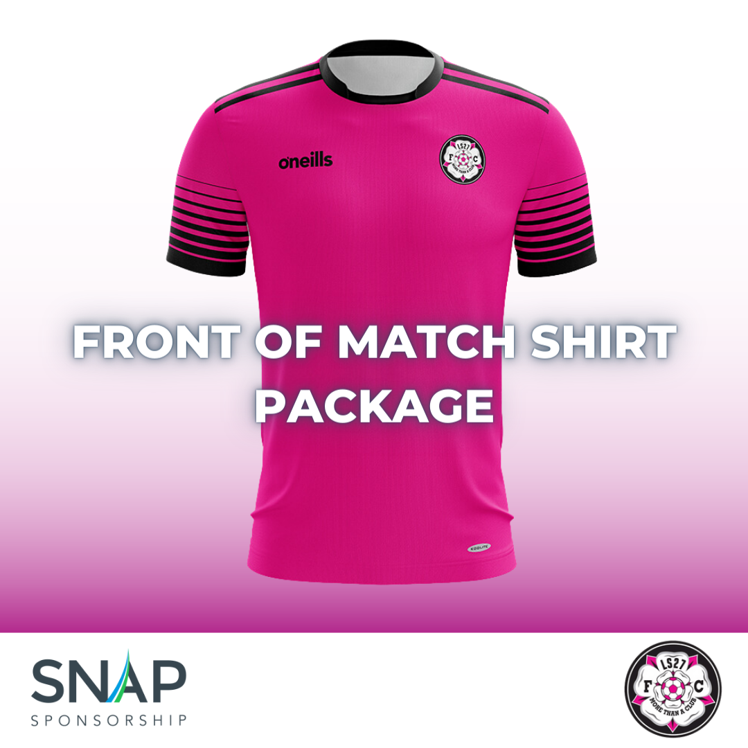 Mini Soccer Front of Match Shirt Package