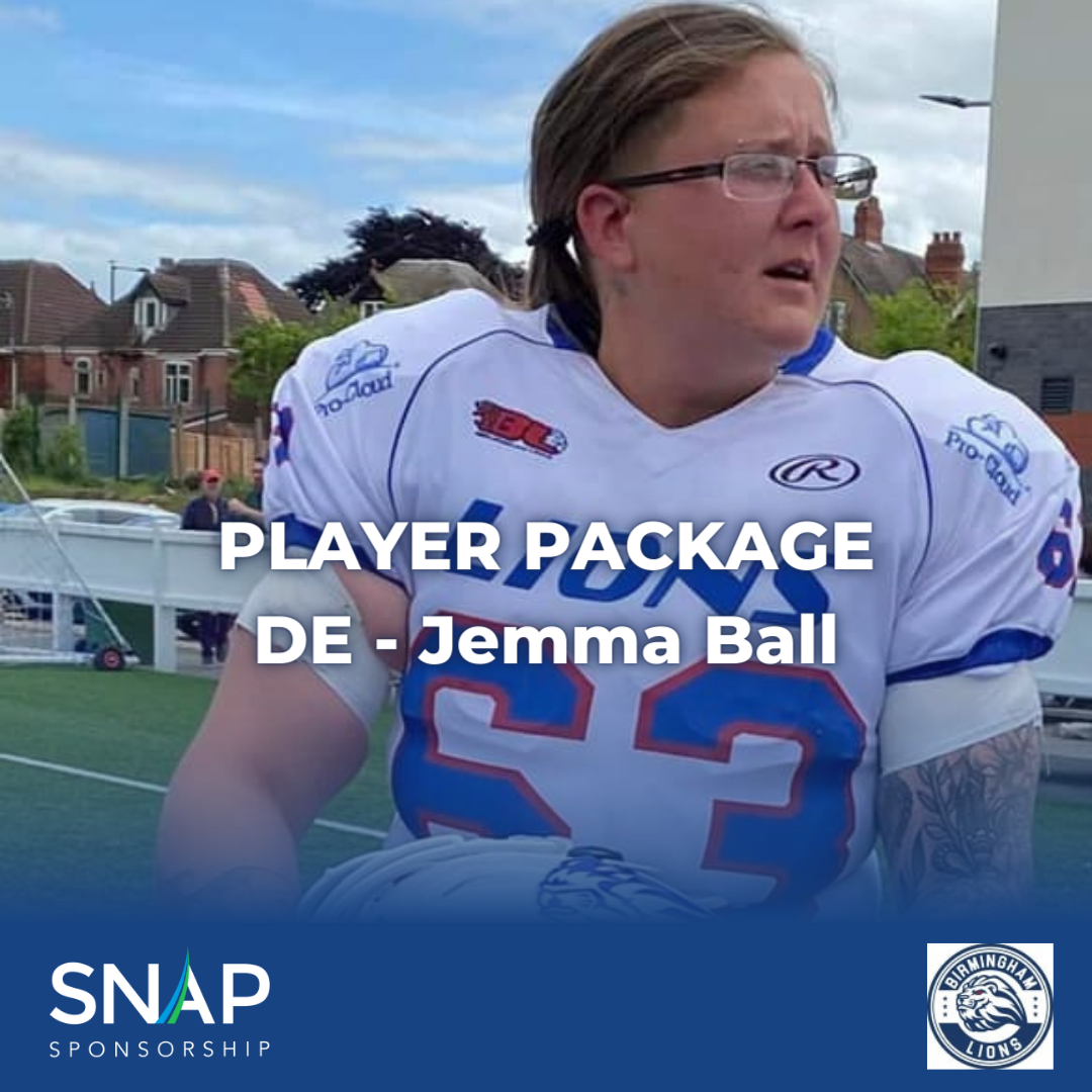 Player Package Sponsor - Jemma Ball