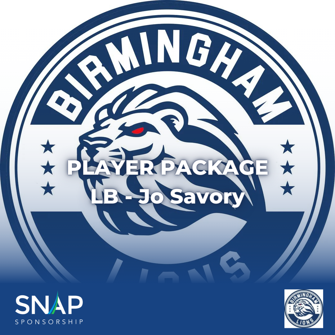 Player Package Sponsor - Jo Savory