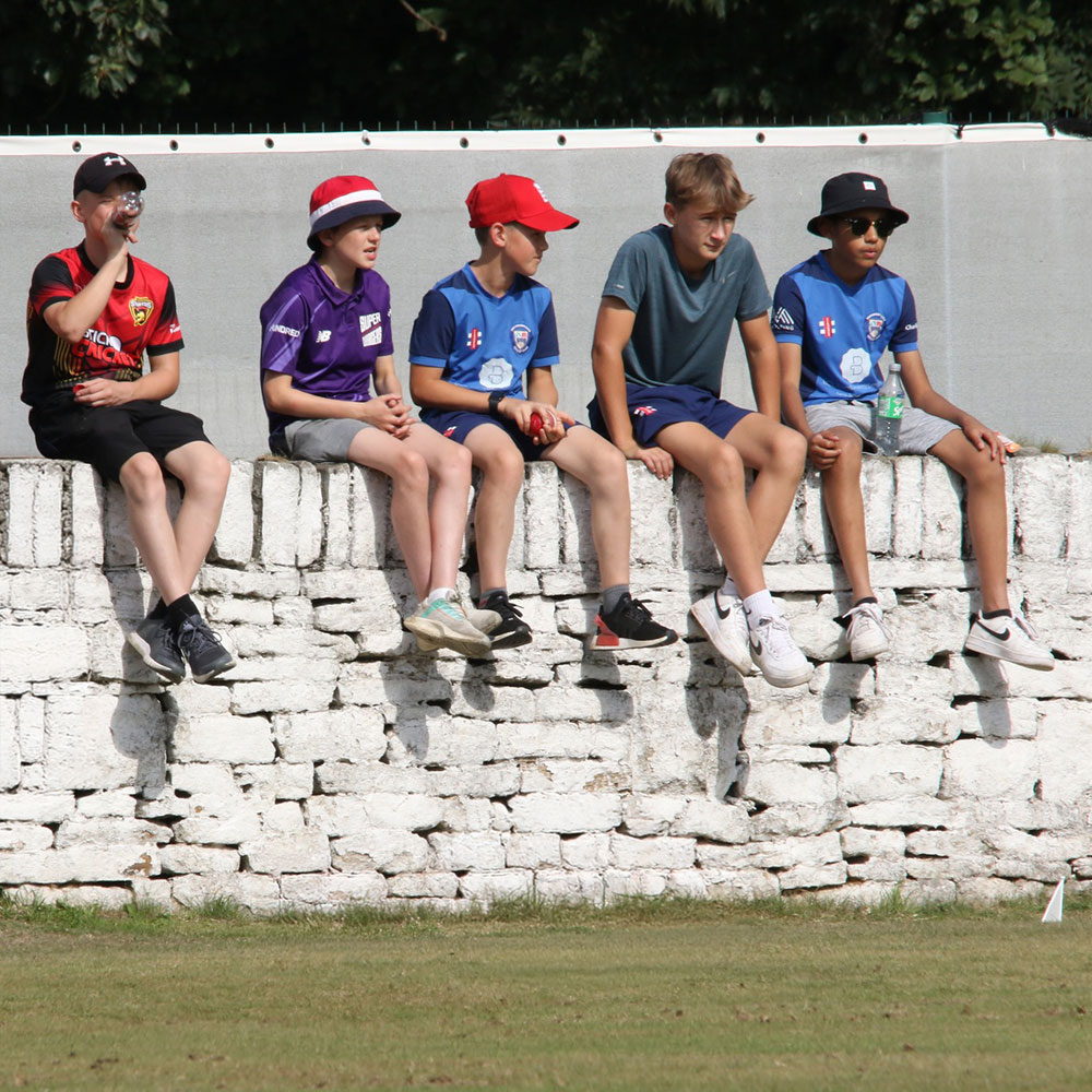 Wicket end sponsorship raffle