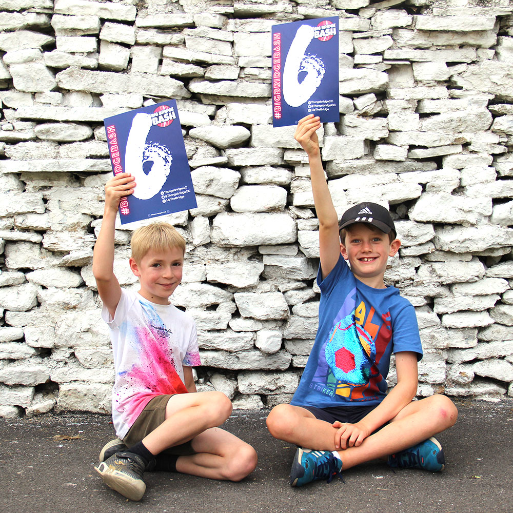 Wicket end sponsorship raffle