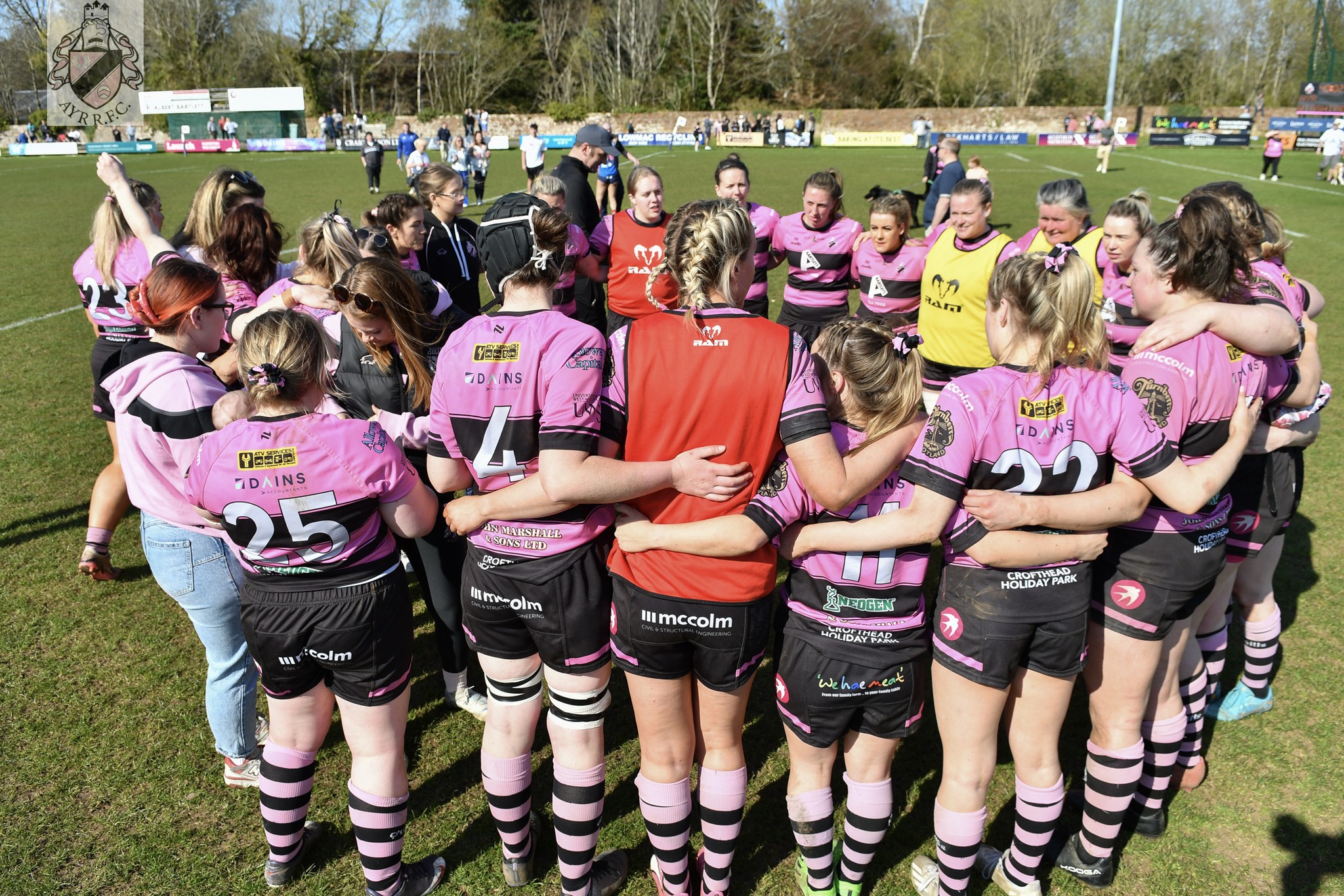 Branding on Senior female strips (reverse)