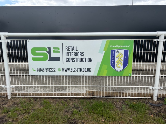 Pitch Side Small Sponsor Board