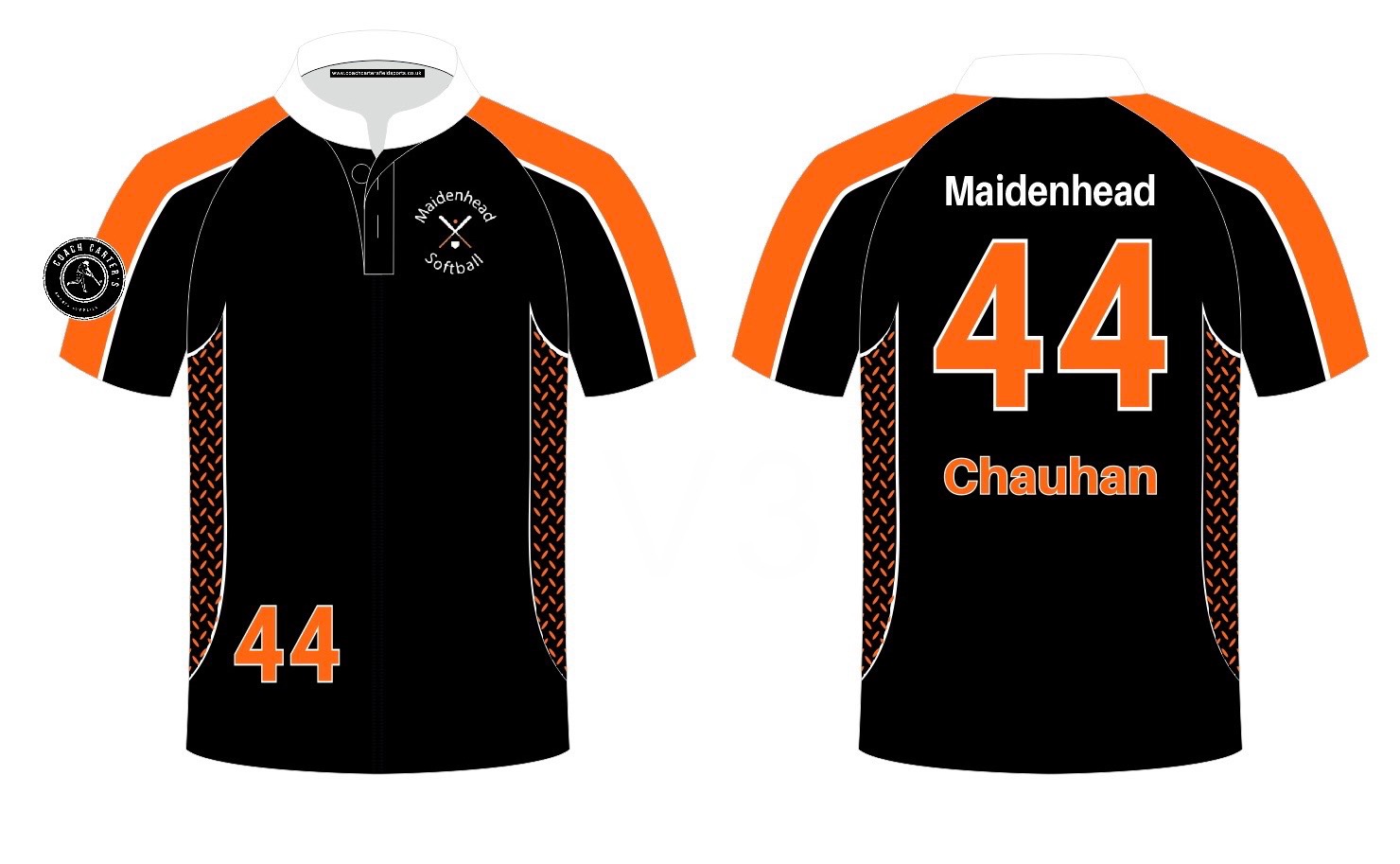 Right/Left Sleeve of First Team Shirt