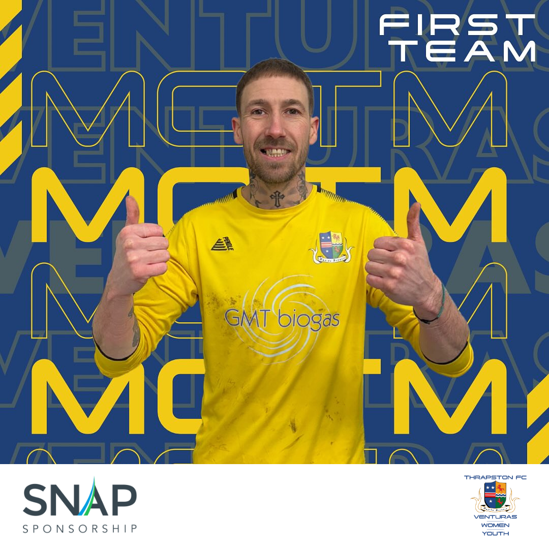 Player of the Match Venturas First Team
