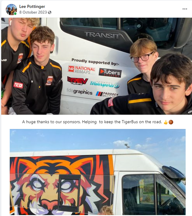 Your Signage on Our TigerBus!