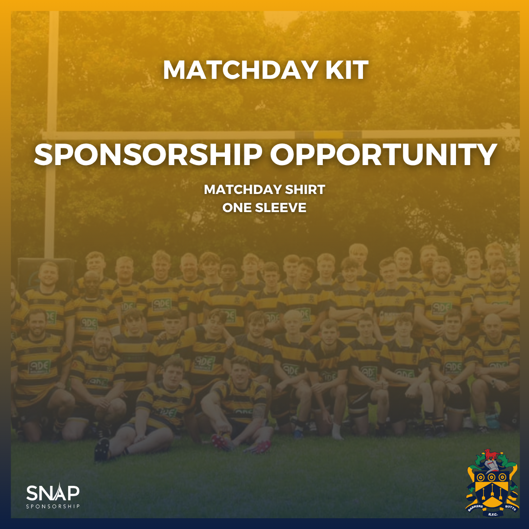 Senior Shirt Sponsor - one Sleeve