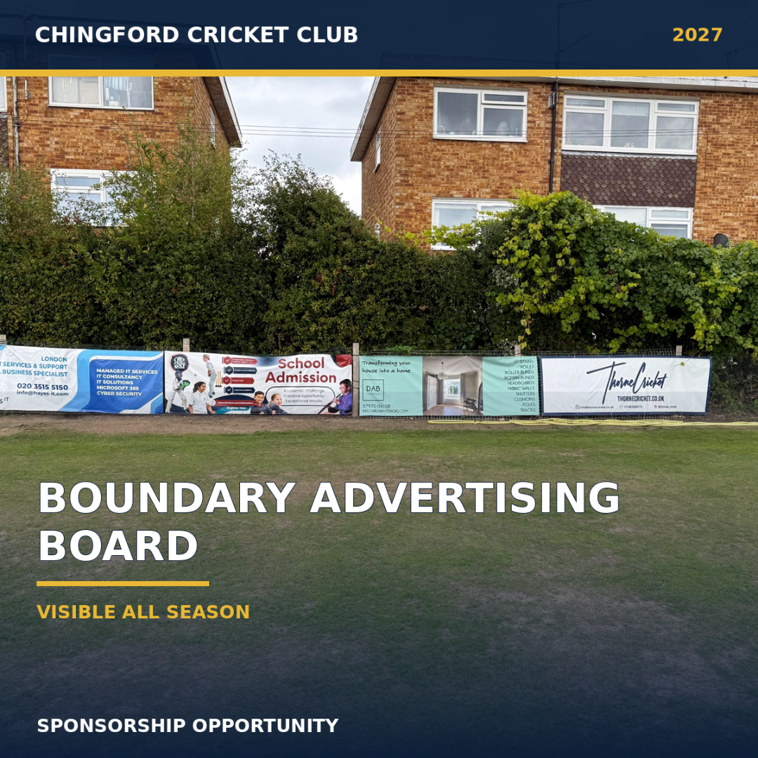 Boundary Advertising Board