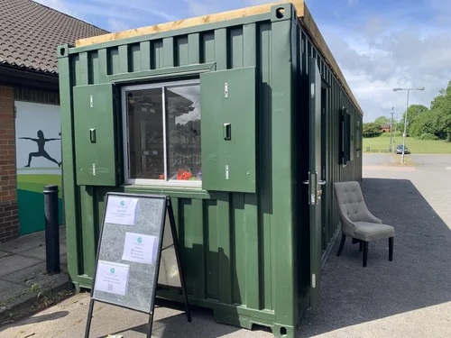 Sponsor the Green Living Shipping Container