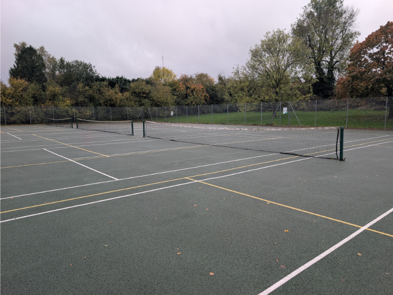Tennis Sponsorship Signage - Cupid Green Only