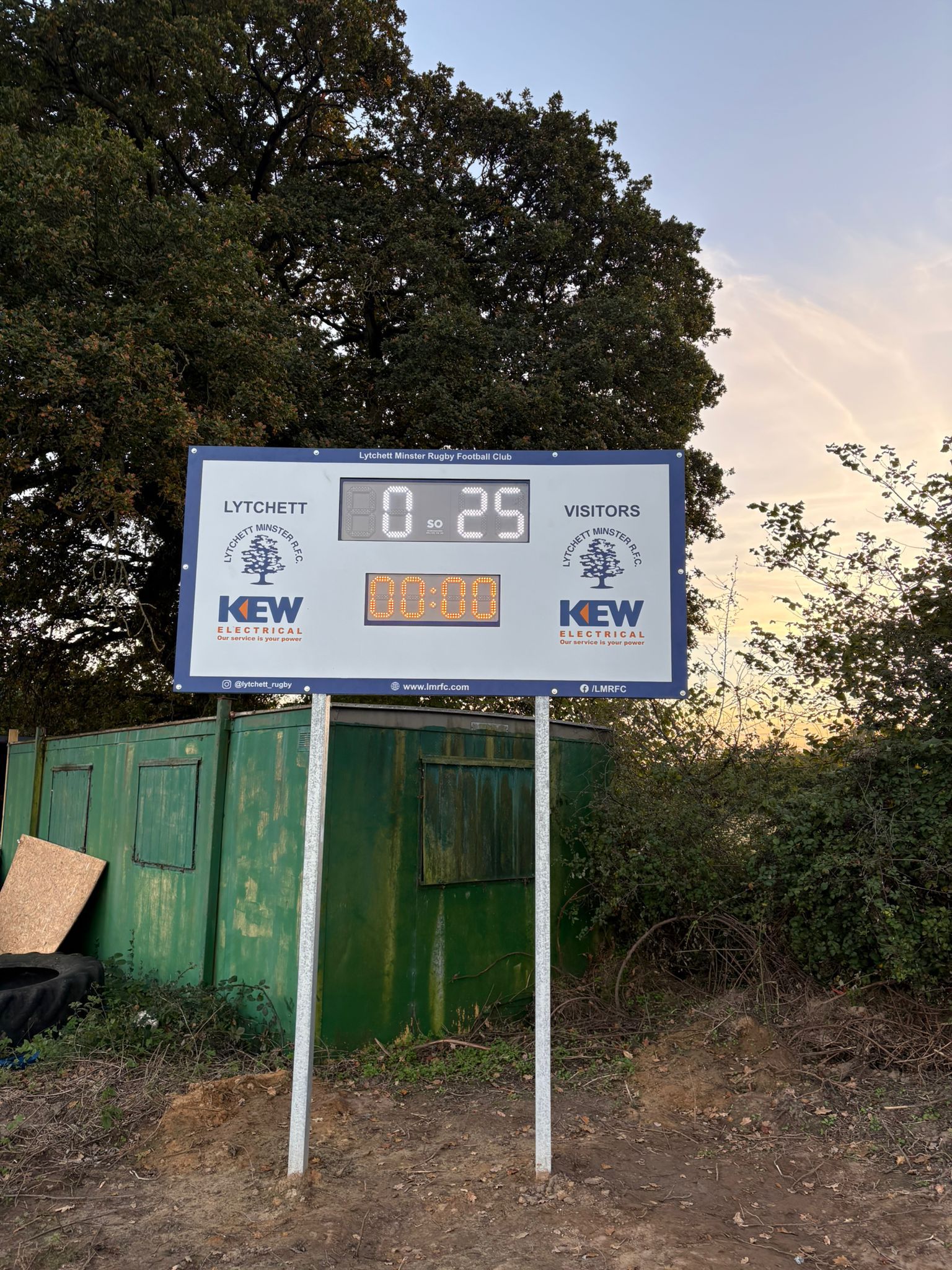 Under Scoreboard - Board/Banner (1 season)
