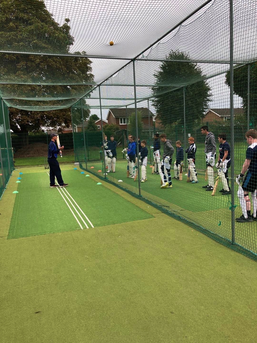 Practice nets maintenance