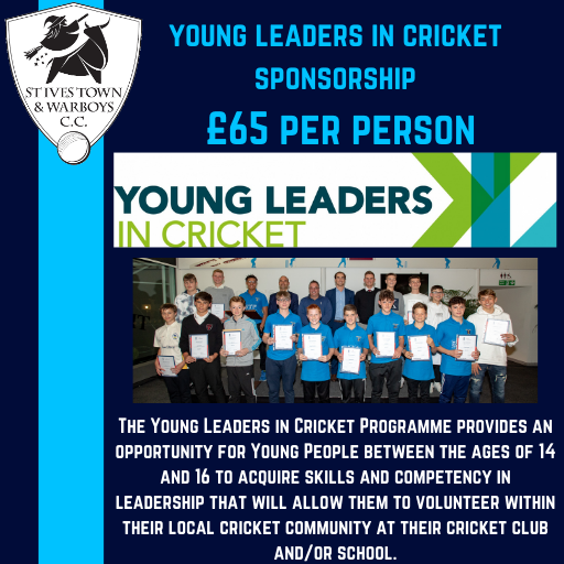 Young Leaders in Cricket Course