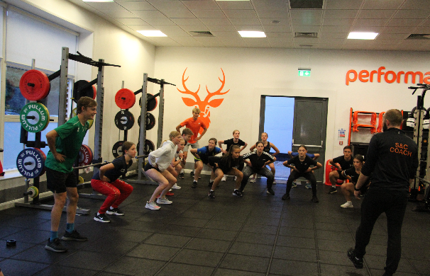 Group Strength and Conditioning Sessions for Athletes