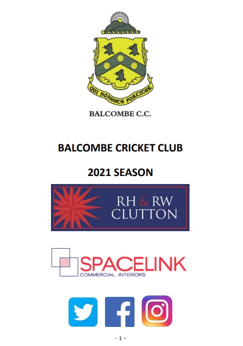 Fixture Card Sponsor - Front Cover