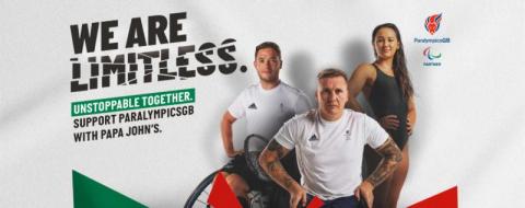 Paralympics GB partners with Papa John's ahead of Tokyo 2020